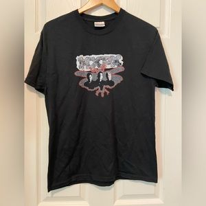 Vintage MXPX 2005 Tour T Shirt Adult Large Black Band Tee Panic With A K Y2K